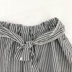 striped skirt with waist tie (xs/s)